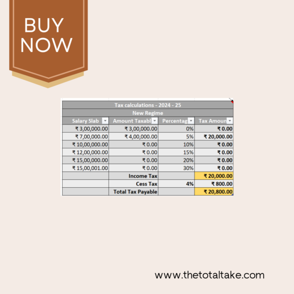 Income Tax Calculator - Compare Old vs. New Tax Regime Instantly | Slab-Wise Income Tax Calculation 2025 - Image 3