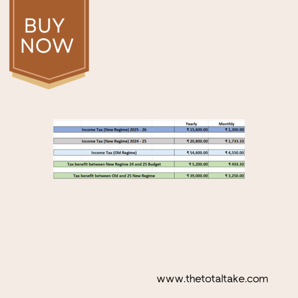 Income Tax Calculator - Compare Old vs. New Tax Regime Instantly | Slab-Wise Income Tax Calculation 2025 - Image 5